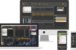 STARFACE UCC-Clients auf Monitor, Laptop und Smartphones